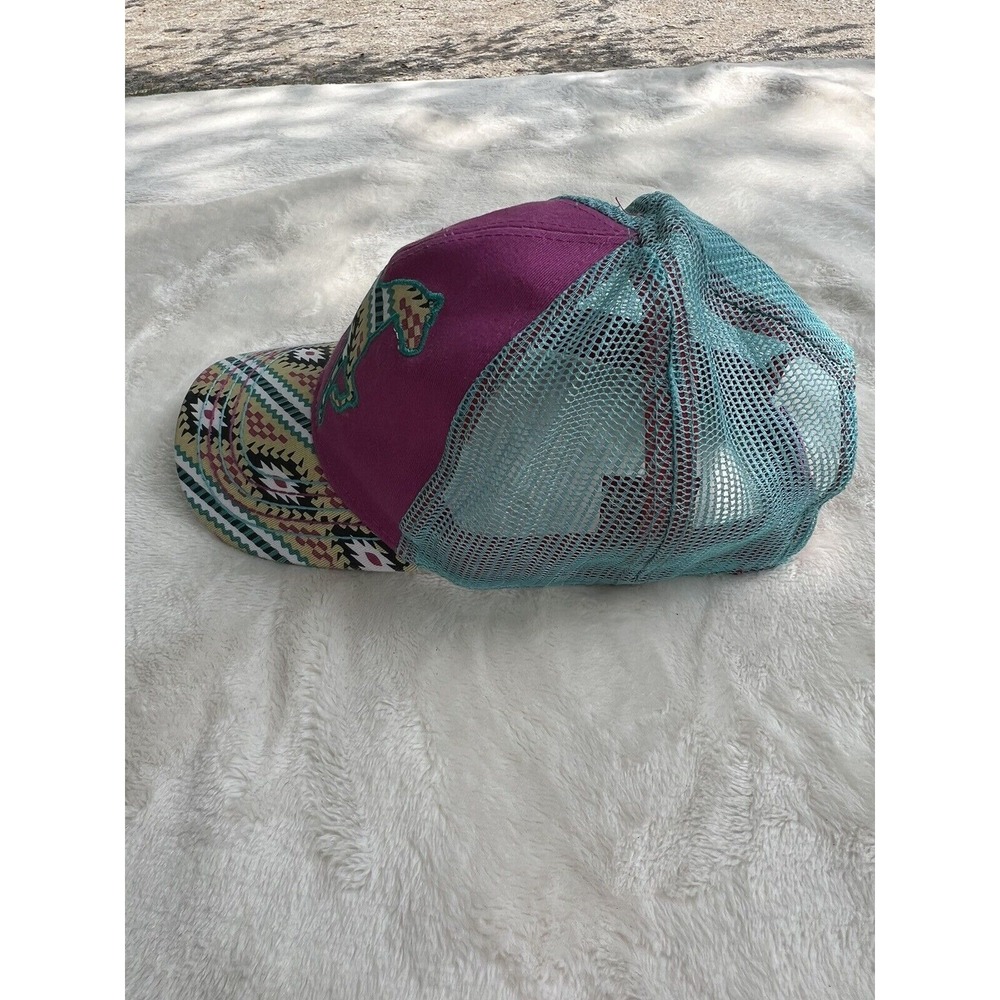 Knee Deep And Lovin It Farm Girl Horse Hat Adjustable Mesh Back Sz M/L Very Good - Picture 2 of 4